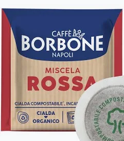 100 Cialde Caffe Borbone Miscela ROSSA